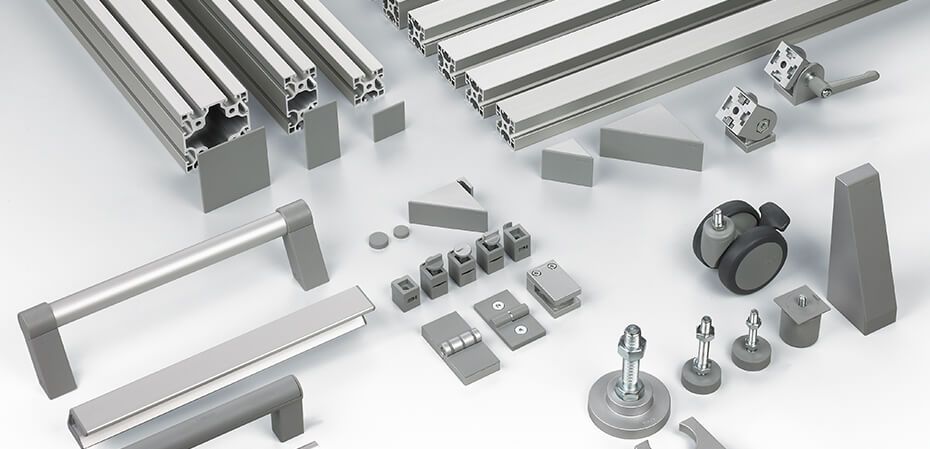 Aluminium profiles and more<br>Everything item has to offer in the Online Catalogue